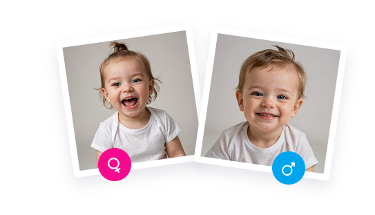 Choose baby gender