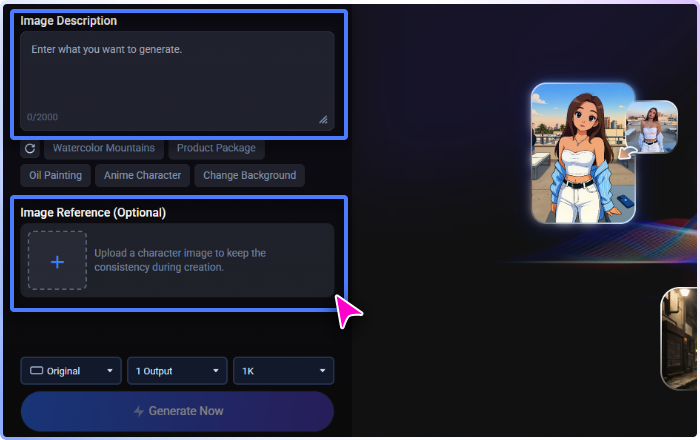 Step 2 Upload Image And Enter Prompt